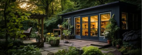 studio de jardin